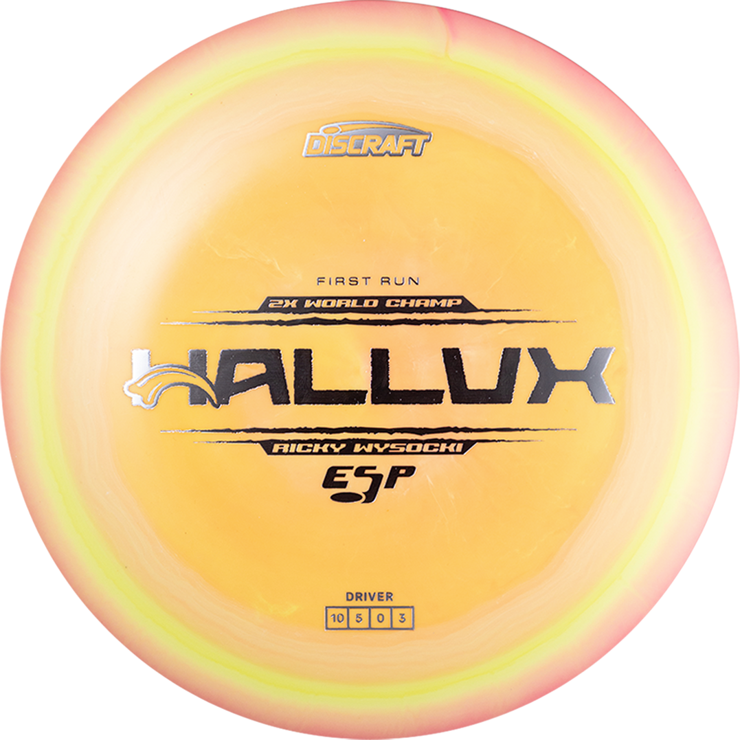 Discraft Limited Edition First Run Ricky Wysocki Signature ESP Hallux Distance Driver Golf Disc
