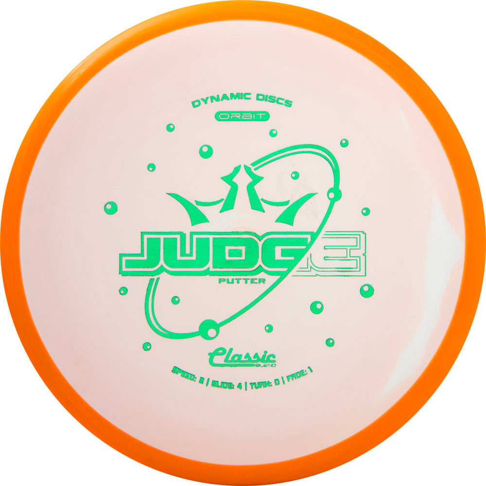 Dynamic Discs Classic Blend Orbit Judge Putter Golf Disc