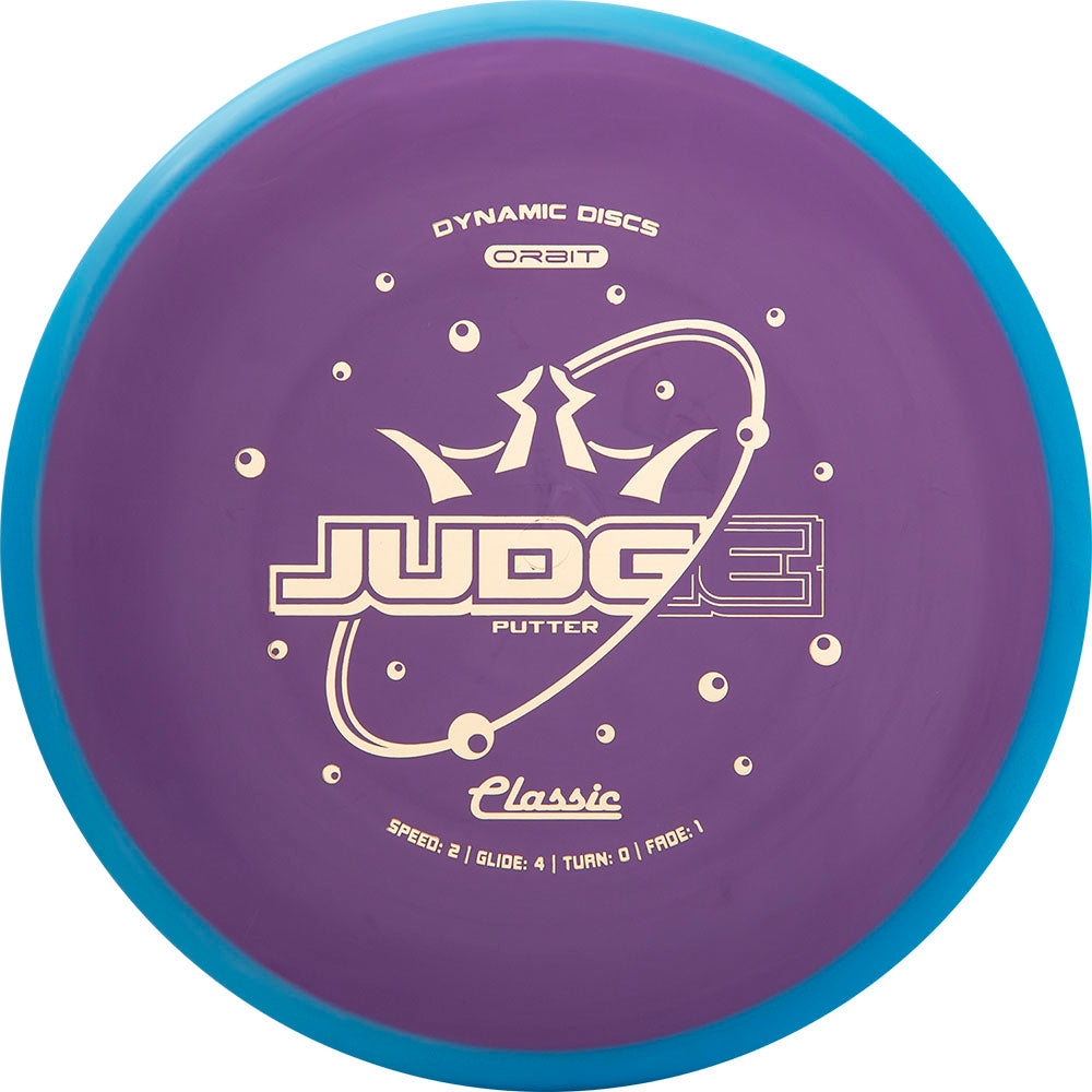 Dynamic Discs Classic Line Orbit Judge Putter Golf Disc