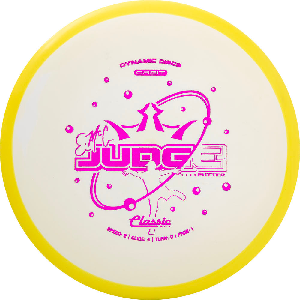 Dynamic Discs Classic Soft Orbit EMAC Judge Putter Golf Disc