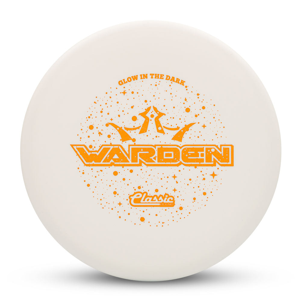 Dynamic Discs Limited Edition Stars Stamp Moonshine Glow Classic Blend Warden Putter Golf Disc