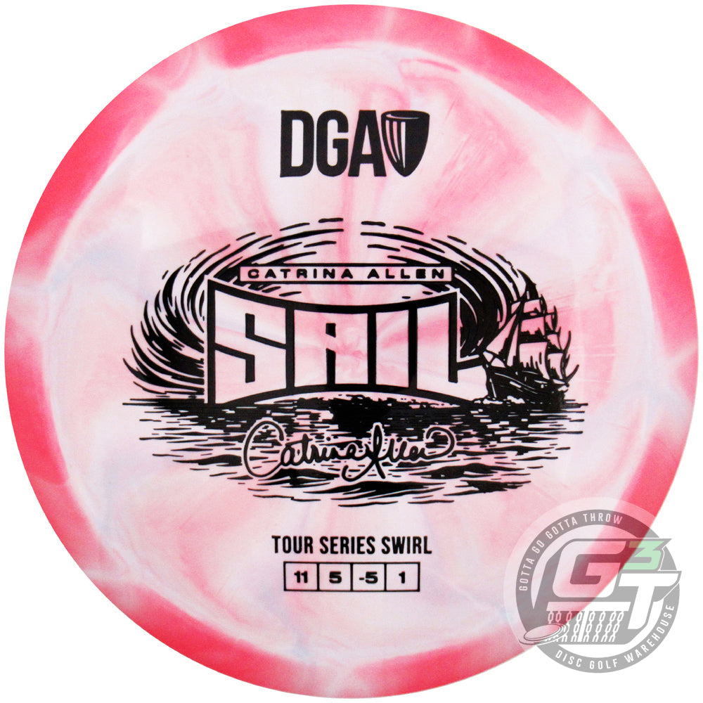 DGA Limited Edition 2026 Tour Series Catrina Allen Special Blend Sail Distance Driver Golf Disc