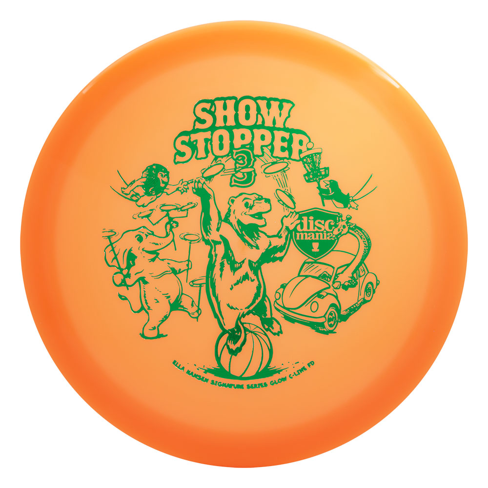 Discmania Limited Edition 2025 Signature Ella Hansen Show Stopper III Glow C-Line FD Fairway Driver Golf Disc