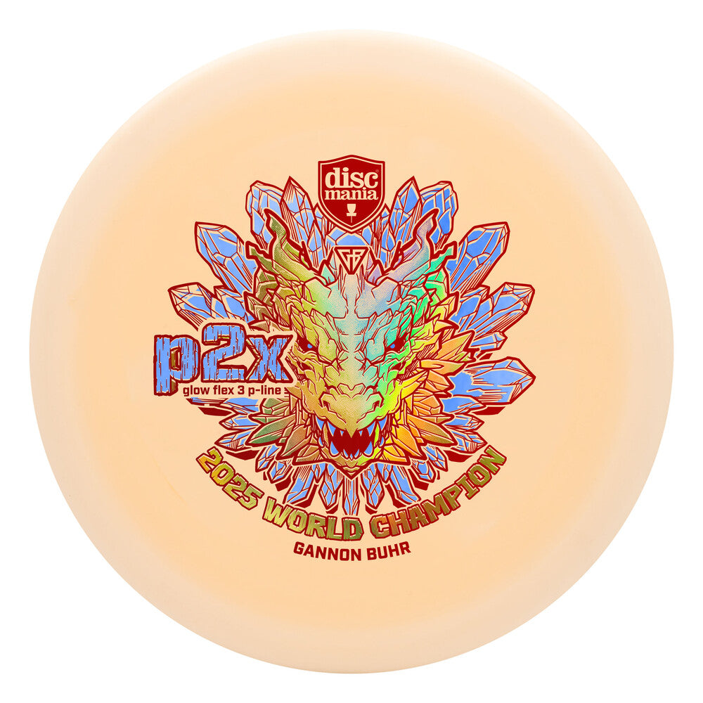 Discmania Limited Edition Triumph Series Gannon Buhr 2025 World Champion Glow P-Line Flex 3 P2x Putt & Approach Putter Golf Disc