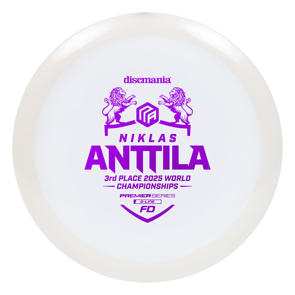 Discmania Limited Edition Premier Series Niklas Anttila 2025 World Championships 3rd Place Q-Line FD Fairway Driver Golf Disc
