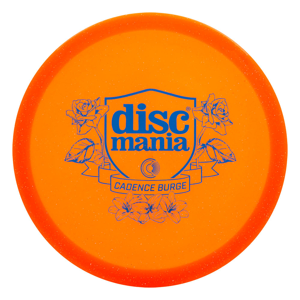 Discmania Limited Edition 2025 Shield Team Series Cadence Burge Metal Flake C-Line MD3 Midrange Golf Disc