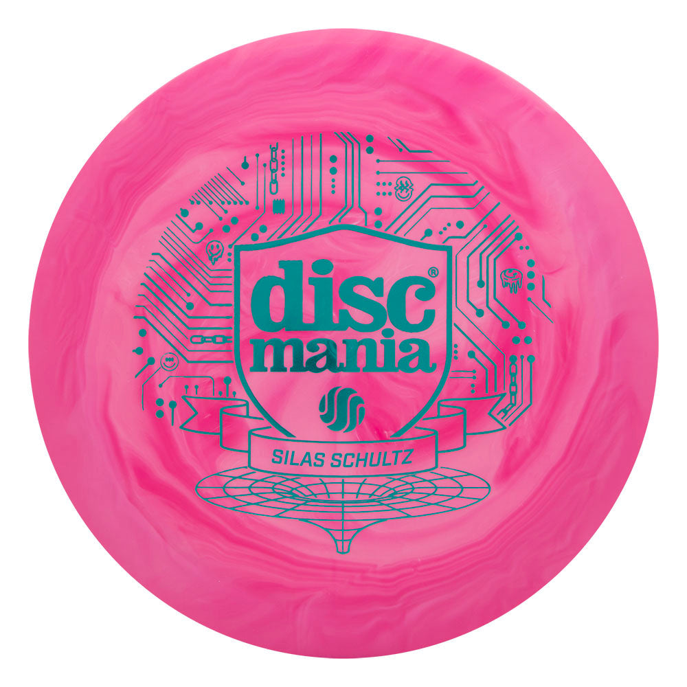 Discmania Limited Edition 2025 Shield Team Series Silas Schultz Swirl S-Line DD1 Distance Driver Golf Disc
