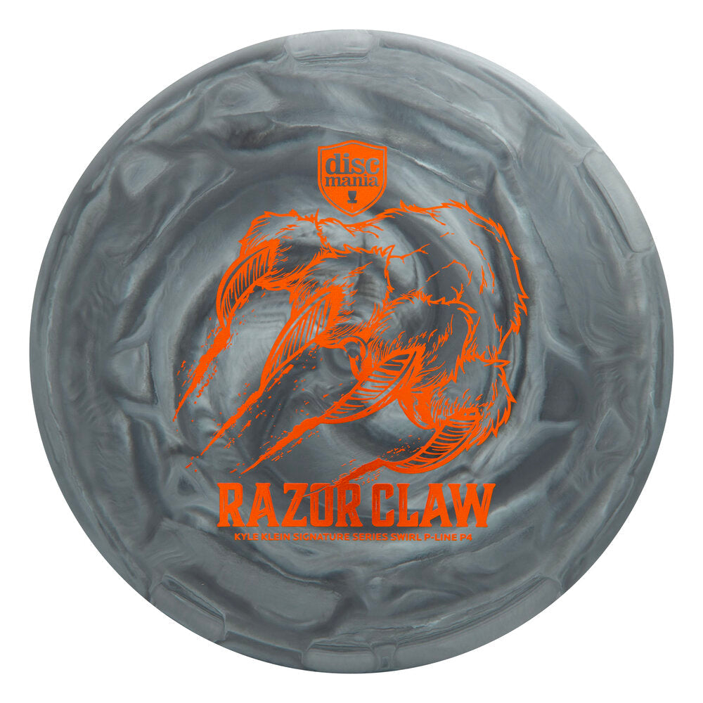 Discmania Limited Edition 2025 Signature Kevin Klein Razor Claw Swirl P-Line Flex 2 P4 Putter Golf Disc