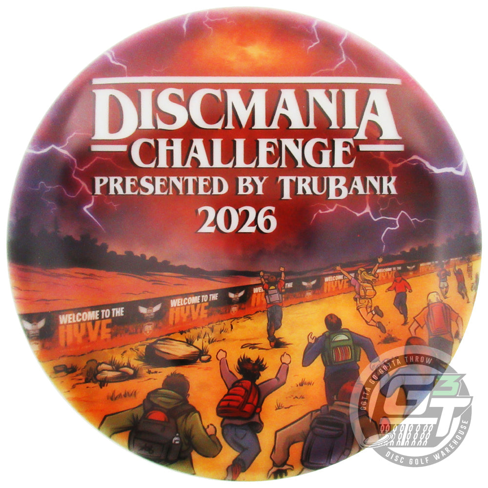 Discmania Limited Edition 2026 Discmania Challenge Full Color Lumen Glow Neo Spore Putter Golf Disc