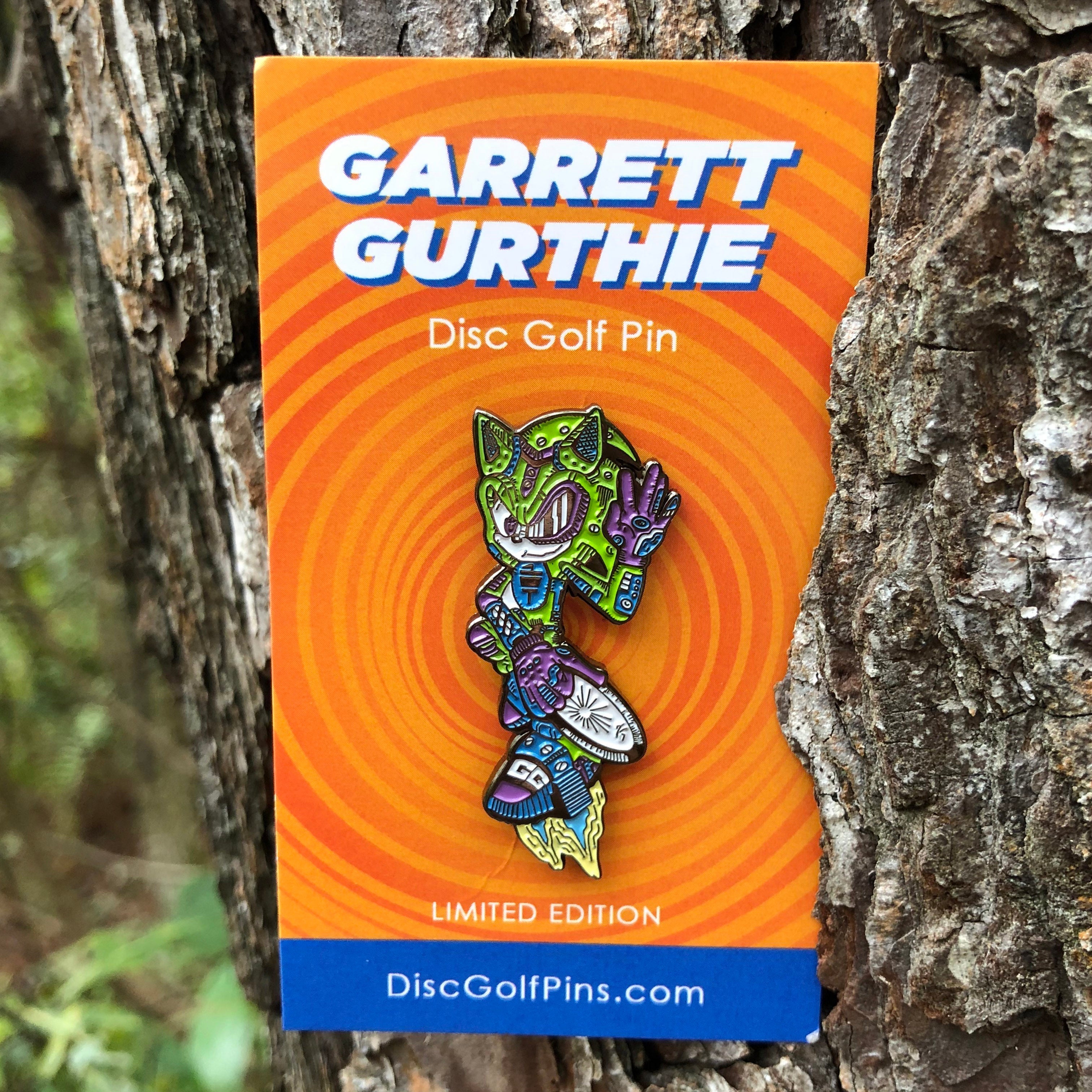 Garrett Gurthie "Double G" Disc Golf Pin - Series 2 - Gotta Go Gotta Throw