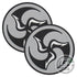 Huk Lab TriFly Logo Flexible Mini Marker Disc