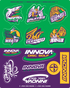 Innova Disc Golf Mako3 / Valkyrie / Leopard3 Sticker Sheet