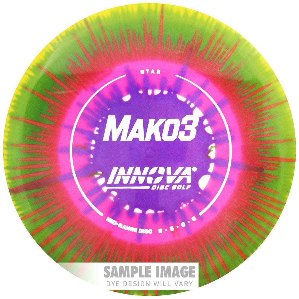 Innova I-Dye Star Mako3 Midrange Golf Disc
