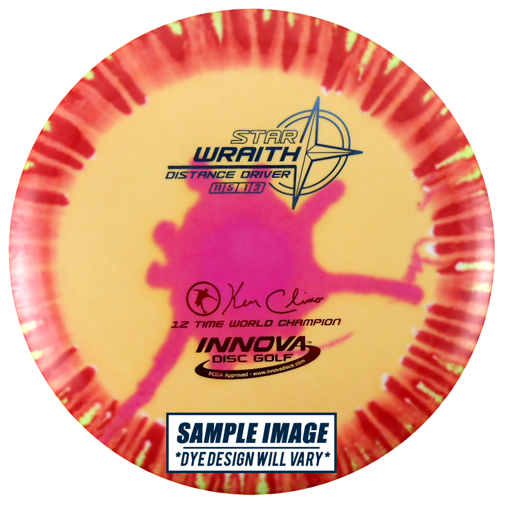 Innova I-Dye Star Wraith Distance Driver Golf Disc