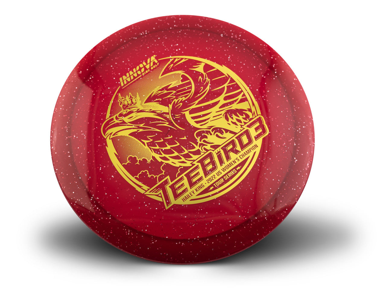 Innova Limited Edition 2024 Tour Series Hailey King Metal Flake Champion Teebird3 Fairway Driver Golf Disc