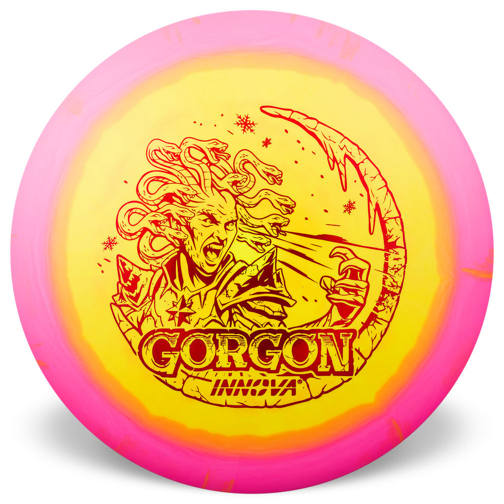 Innova Limited Edition 2025 Holiday 2-Color Stamp Halo Star Gorgon Distance Driver Golf Disc