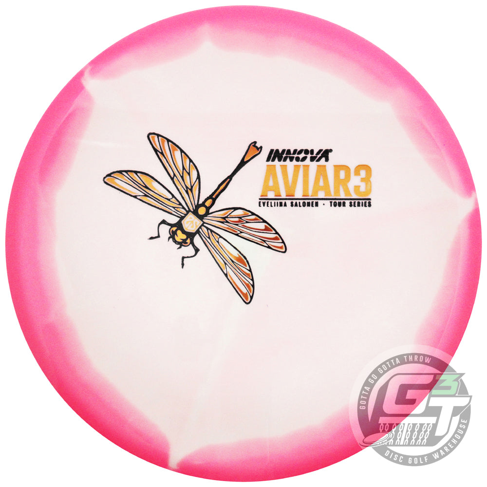Innova Limited Edition 2026 Tour Series Eveliina Salonen Glow Halo Star Aviar3 Putter Golf Disc