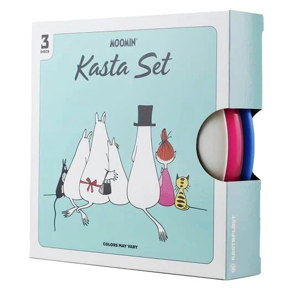 Kastaplast KastaSet Moomin 3-Disc Starter Disc Golf Set