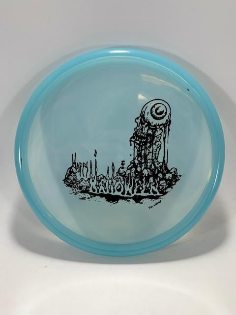 Kastaplast Limited Edition 2025 Halloween Skulboy Blood Mountain Stamp K1 Berg Putter Golf Disc