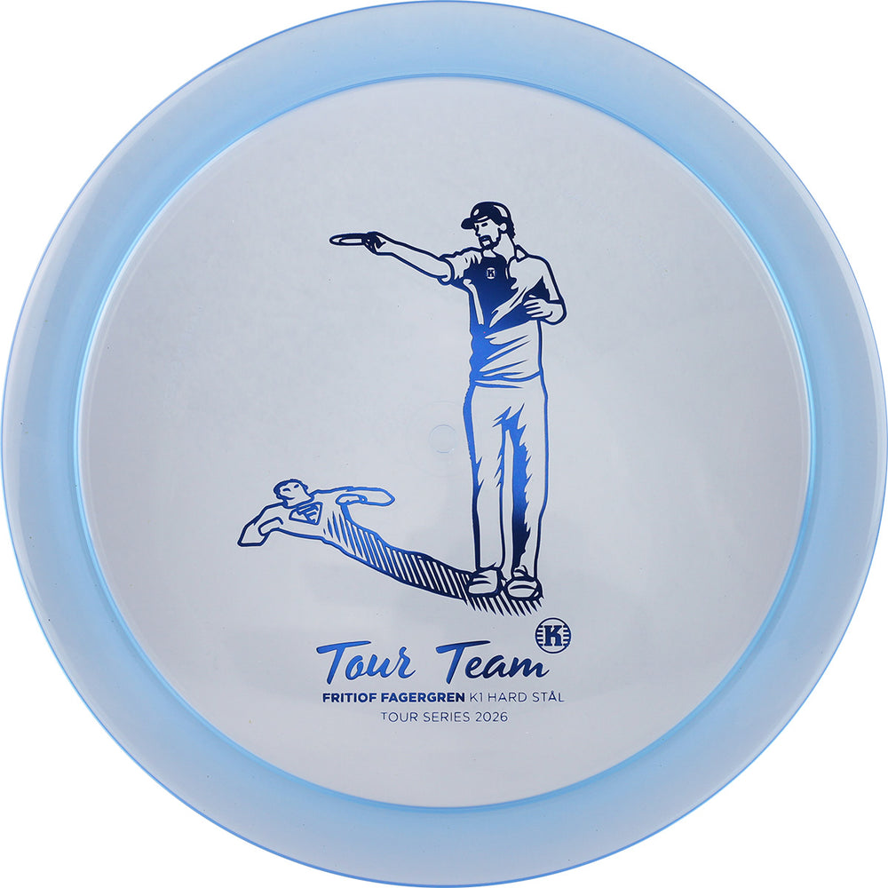 Kastaplast Limited Edition 2026 Team Series Fritiof Fagergren K1 Hard Stal Fairway Driver Golf Disc