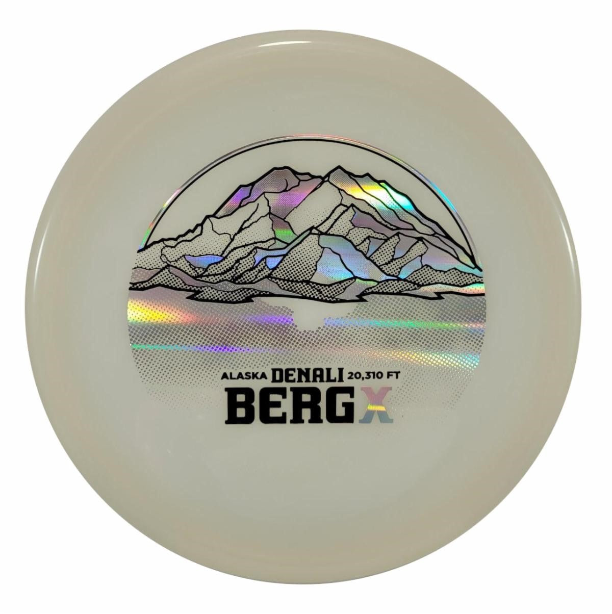 Kastaplast Limited Edition Denali Stamp Color Glow K1 Berg X Putter Golf Disc