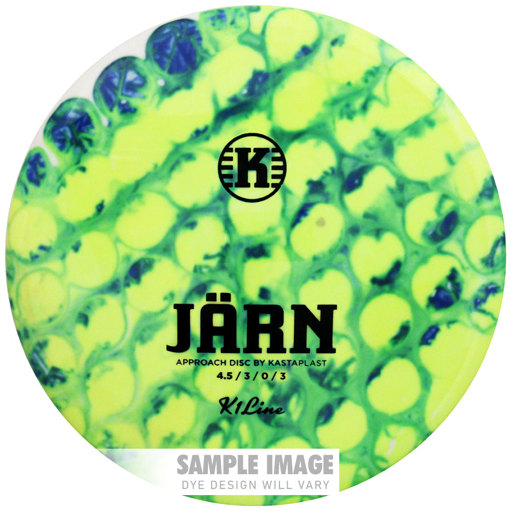 Kastaplast K1 Tie-Dye Jarn Midrange Golf Disc