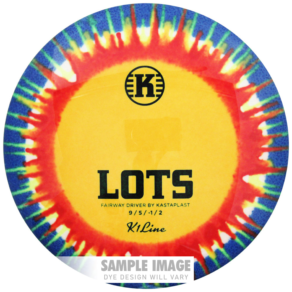 Kastaplast K1 Tie-Dye Lots Fairway Driver Golf Disc