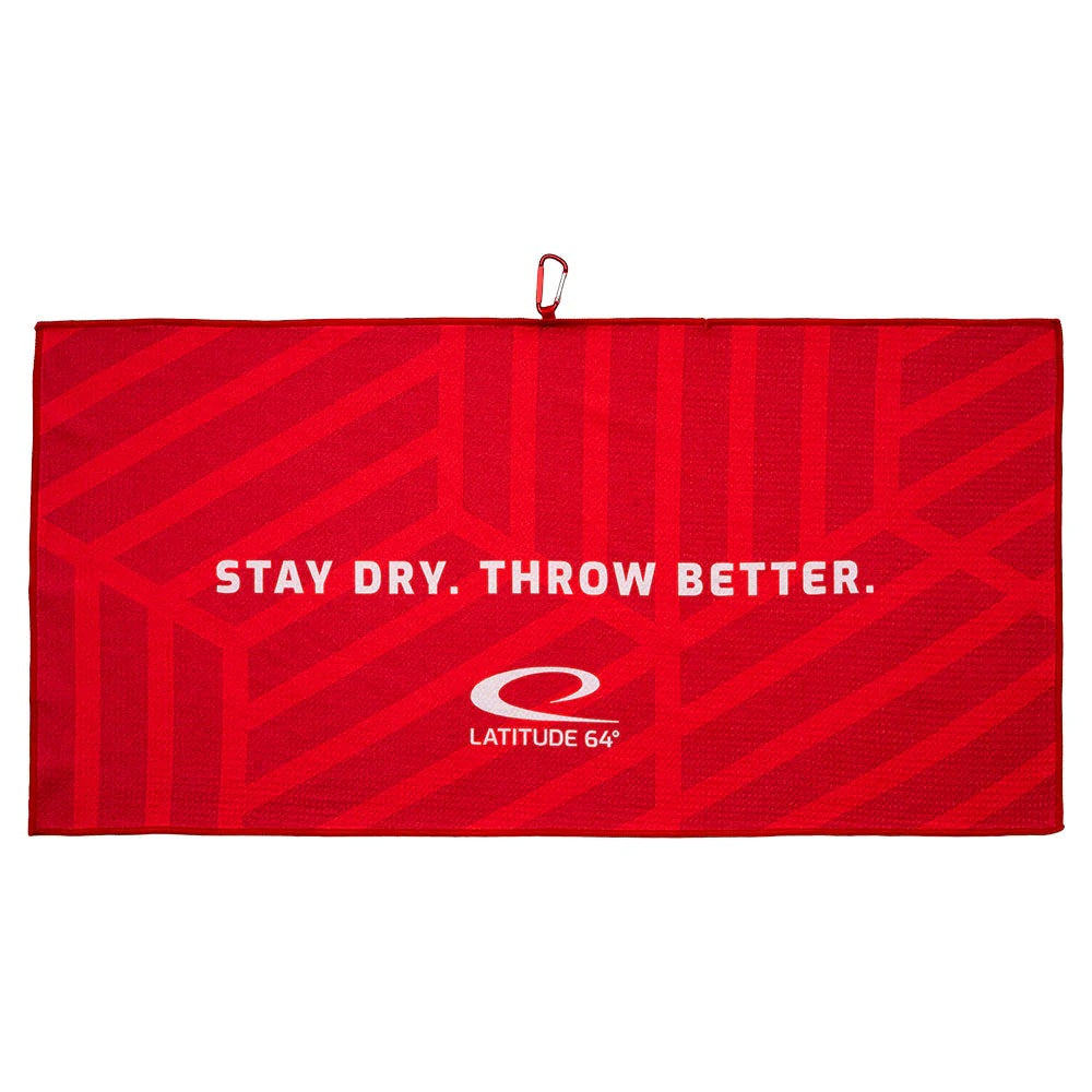 Latitude 64 Hex Microfiber Waffle Disc Golf Towel