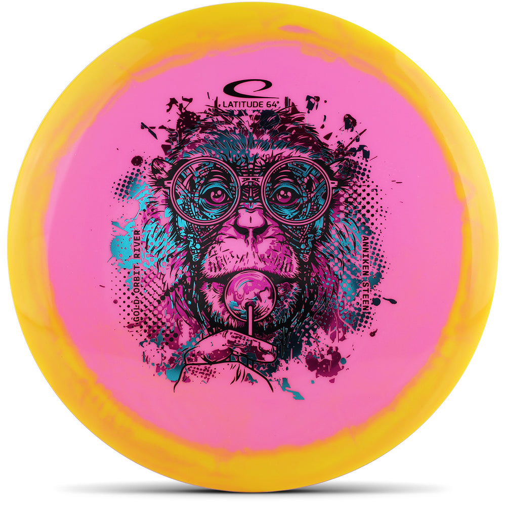 Latitude 64 Limited Edition 2026 Team Series Anniken Steen Gold Orbit River Fairway Driver Golf Disc