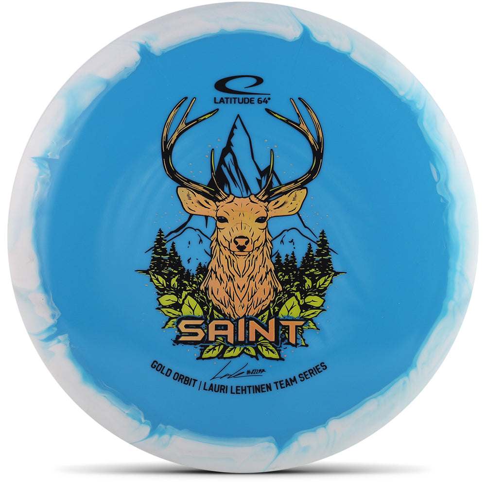 Latitude 64 Limited Edition 2026 Team Series Lauri Lehtinen Gold Orbit Saint Fairway Driver Golf Disc