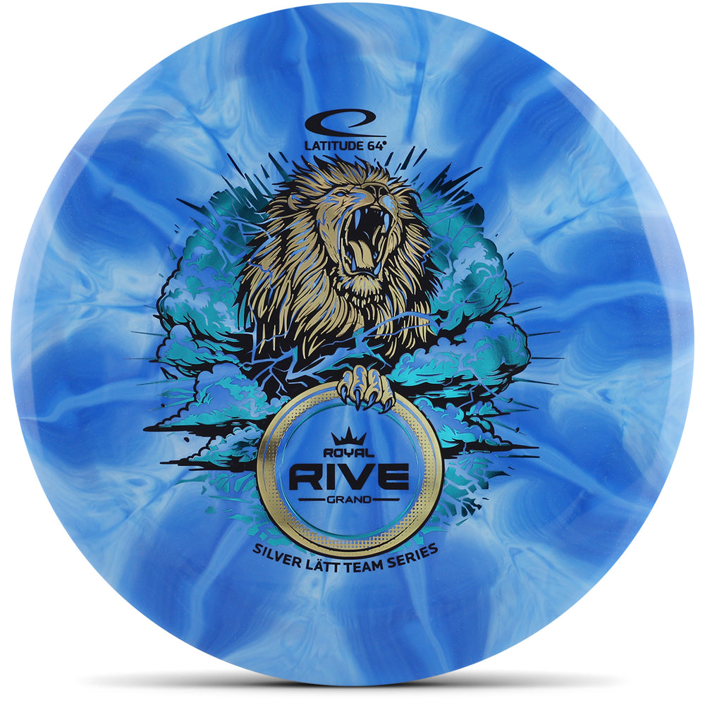 Latitude 64 Limited Edition 2026 Team Series Silver Latt Royal Grand Burst Rive Distance Driver Golf Disc