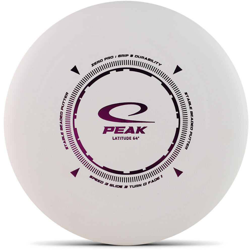 Latitude 64 Zero Pro Peak Putter Golf Disc