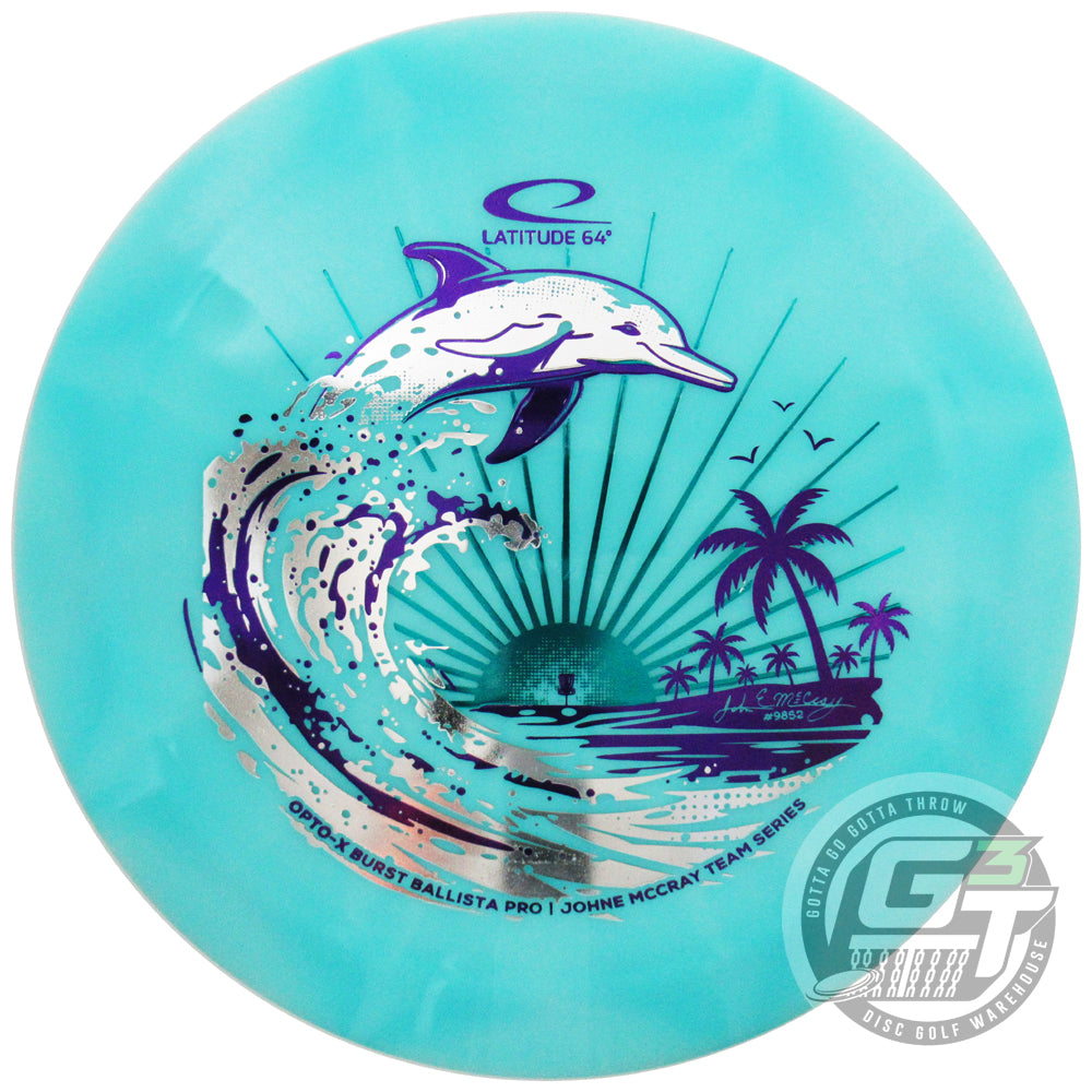 Latitude 64 Limited Edition 2026 Team Series JohnE McCray Opto-X Burst Ballista Pro Distance Driver Golf Disc