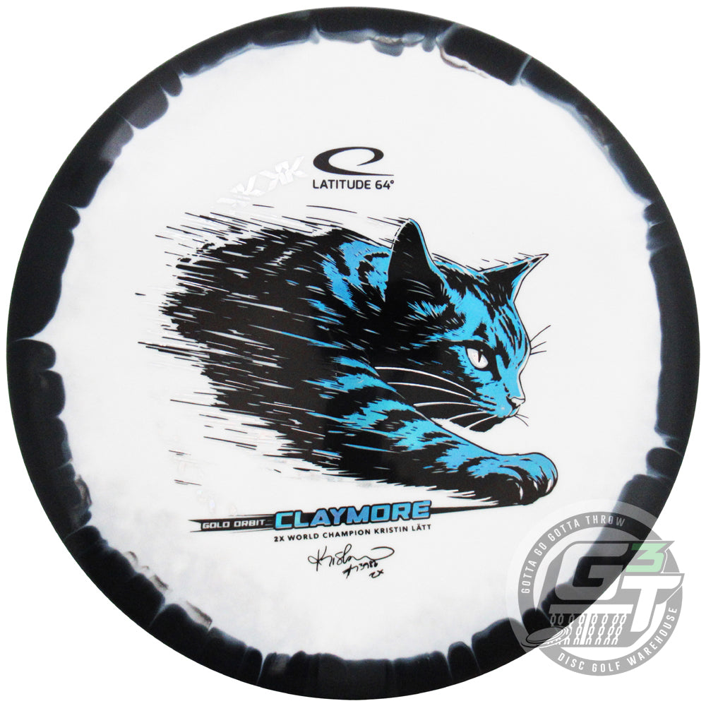 Latitude 64 Limited Edition 2026 Team Series Kristin Latt Gold Orbit Claymore Midrange Golf Disc