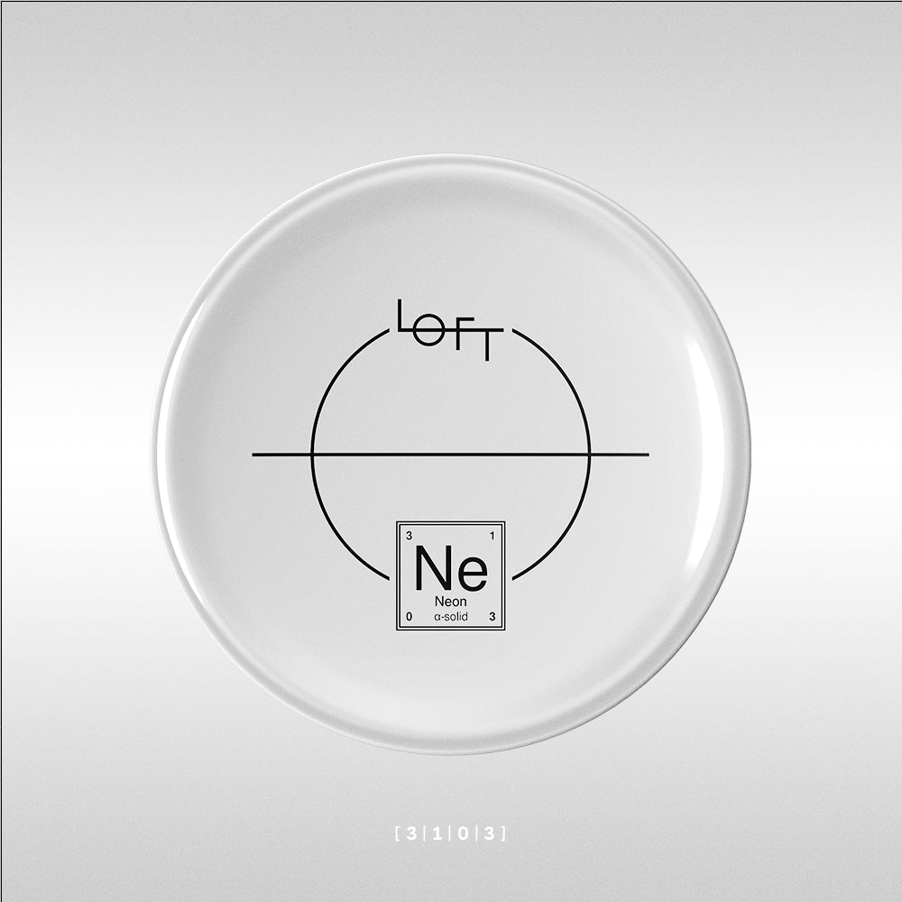 Loft Discs Alpha Solid Neon Putter Golf Disc
