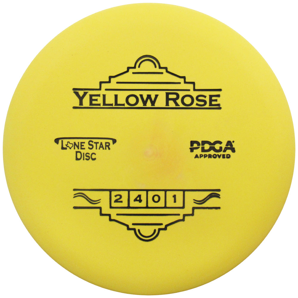 Lone Star Delta 2 Yellow Rose Putter Golf Disc