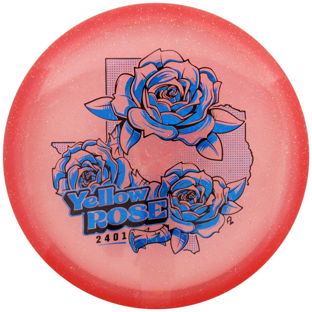 Lone Star Artist Series Founder's Yellow Rose Putter Golf Disc