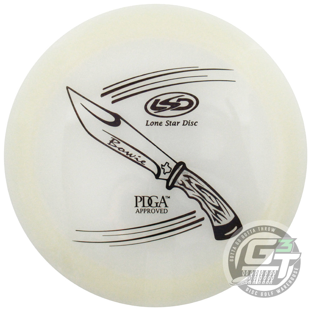 Lone Star Artist Series Glow Alpha Bowie Distance Driver Golf Disc