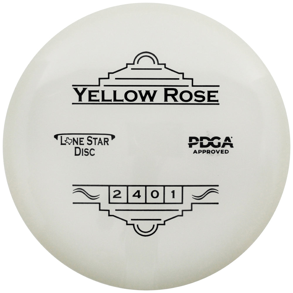 Lone Star Glow Alpha Yellow Rose Putter Golf Disc