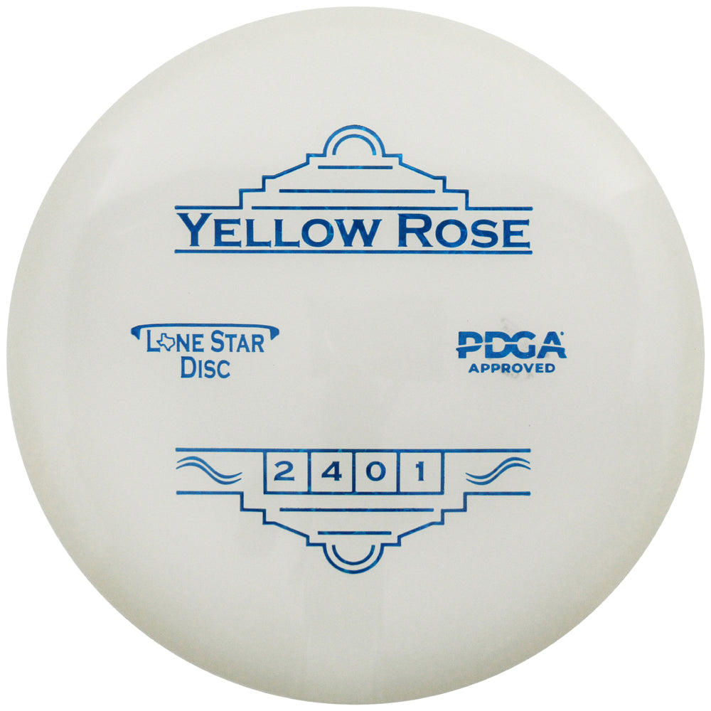 Lone Star Glow Bravo Yellow Rose Putter Golf Disc