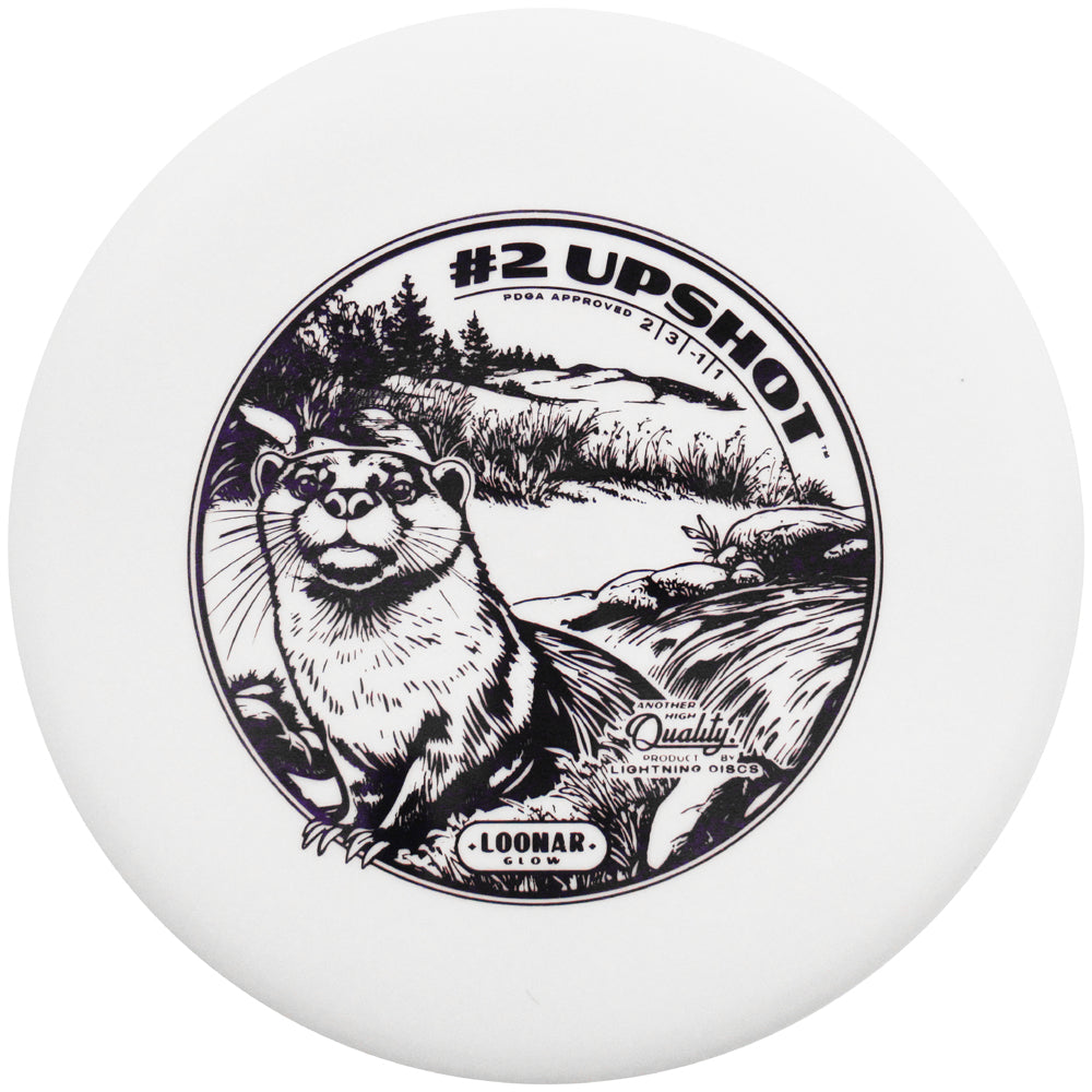 Lightning Loonar Glow #2 Upshot Putter Golf Disc