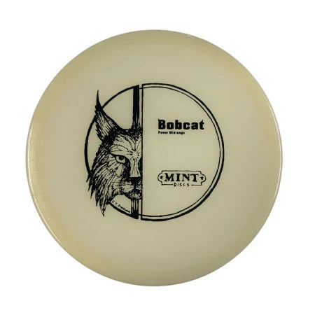 Mint Discs Limited Edition Half Cat Stamp Glow Nocturnal Bobcat Midrange Golf Disc