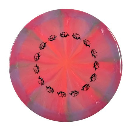 Mint Discs Limited Edition Ring of Pigs Stamp Swirly Apex Phoenix Distance Driver Golf Disc