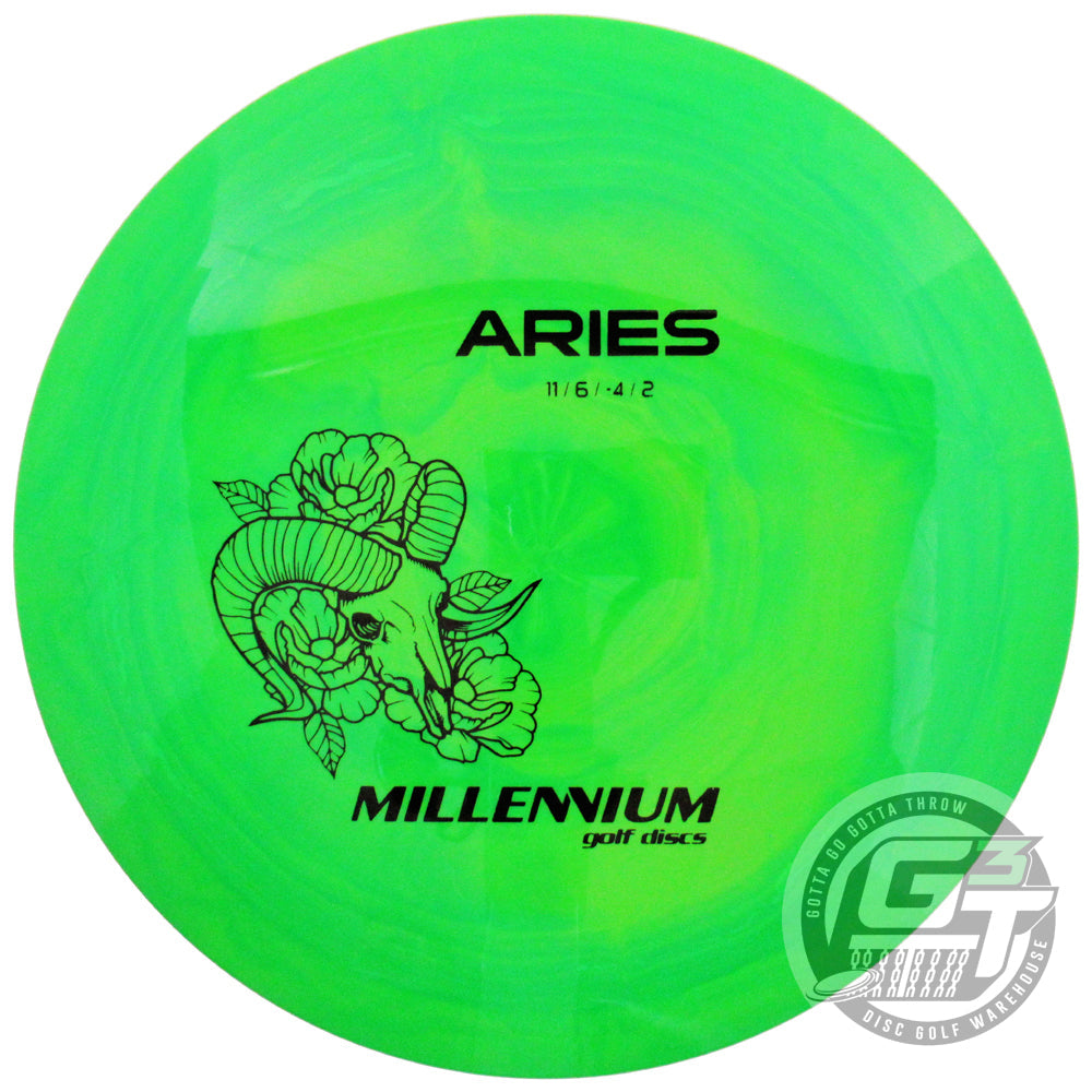 Millennium Swirly Sirius Aries Distance Driver Golf Disc