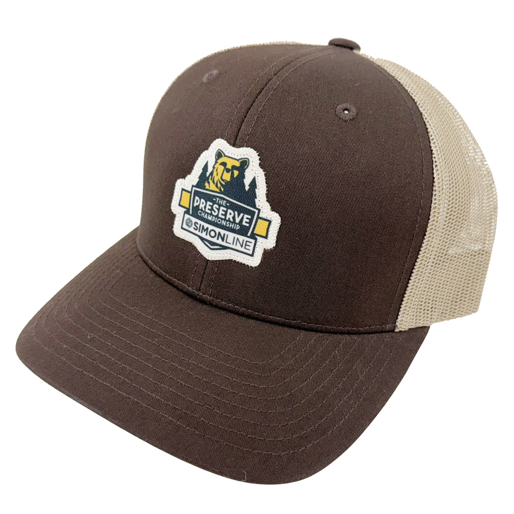 Minnesota Preserve Simonline Preserve Championship Snapback Sport-Tek Mesh Trucker Disc Golf Hat