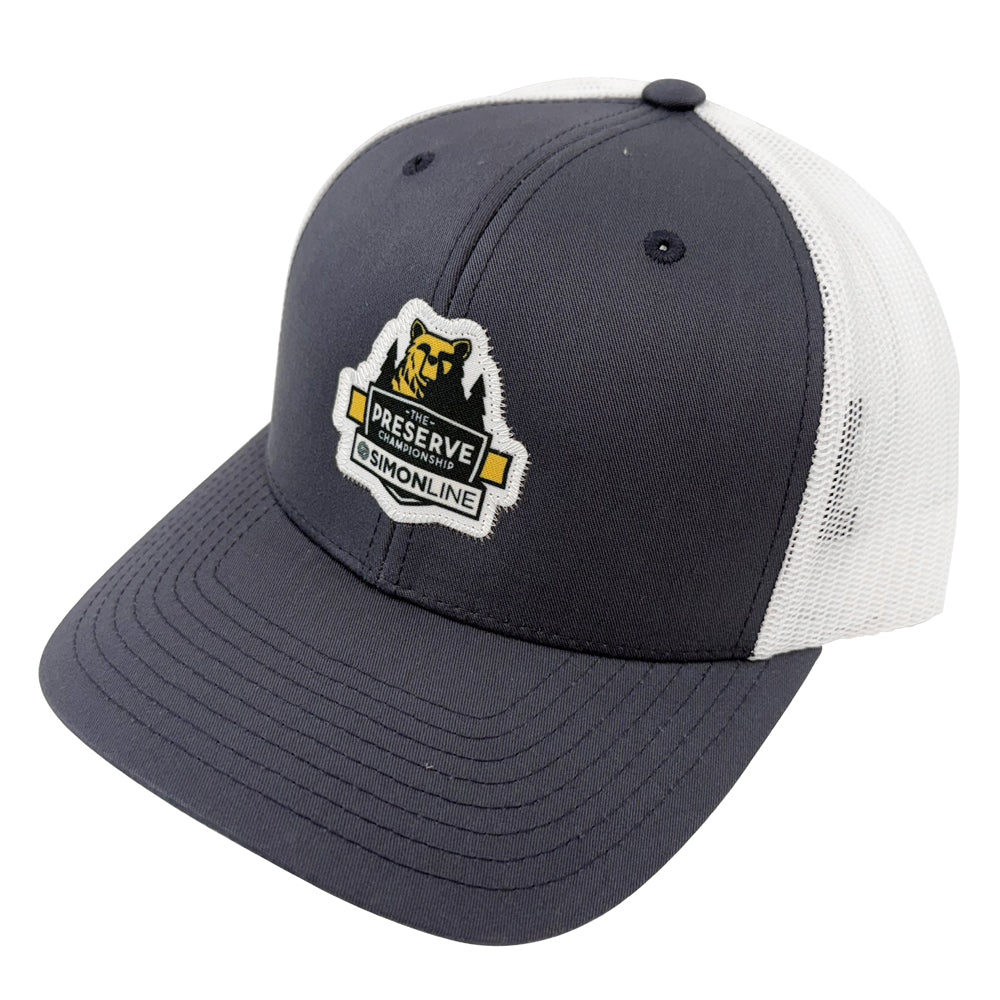 Minnesota Preserve Simonline Preserve Championship Snapback Sport-Tek Mesh Trucker Disc Golf Hat
