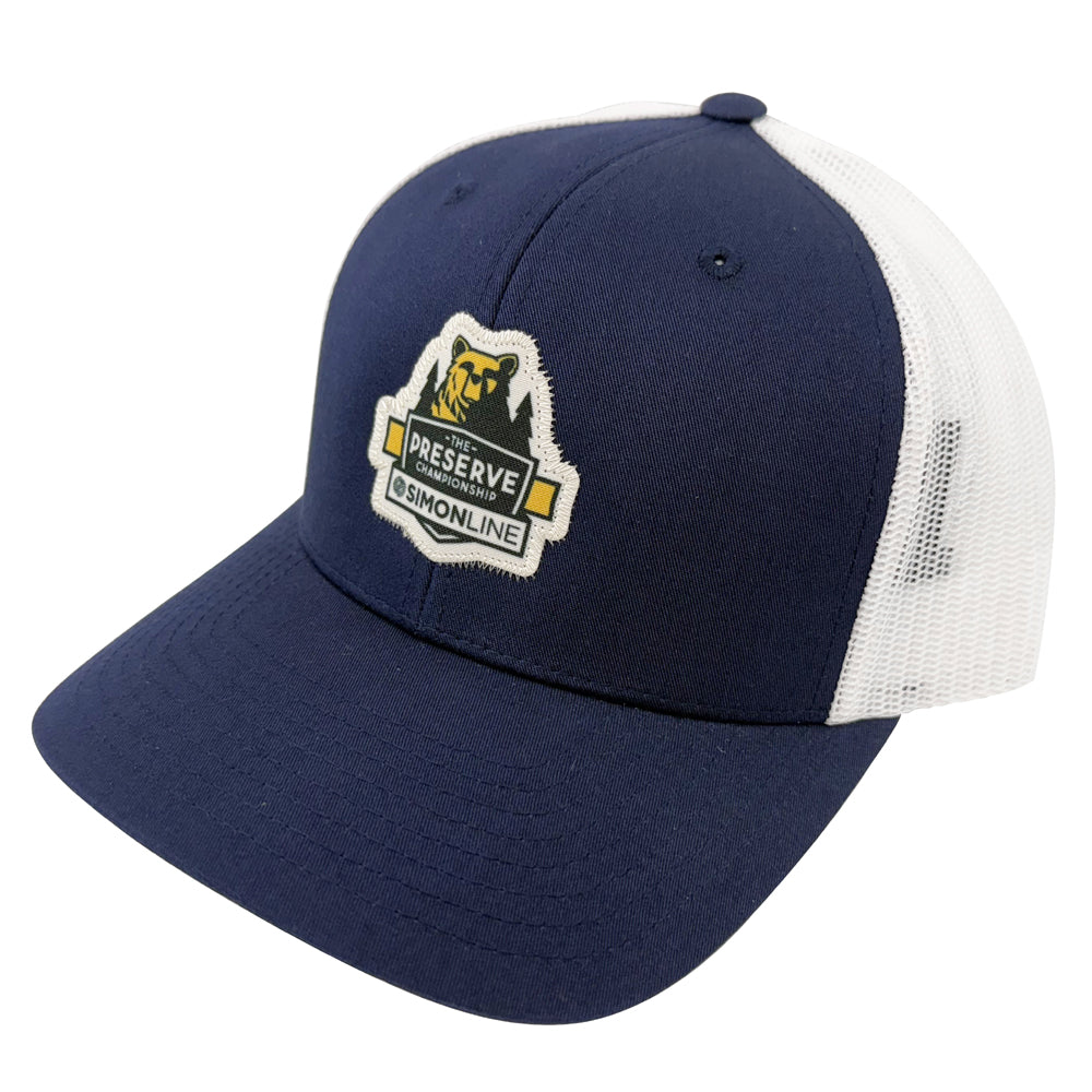 Minnesota Preserve Simonline Preserve Championship Snapback Sport-Tek Mesh Trucker Disc Golf Hat