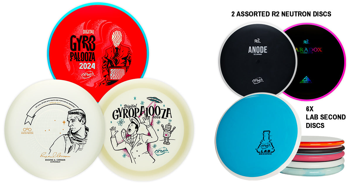 MVP 11-Disc Limited Edition 2024 Digital Gyropalooza Box Disc Golf Set