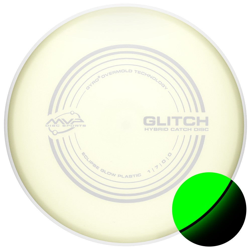 MVP Brick & Mortar Exclusive Eclipse 2.0 Color Glow Proton Glitch Putter Golf Disc