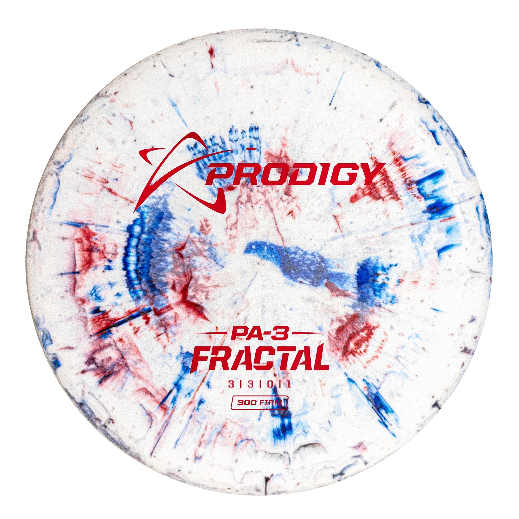 Prodigy 300 Firm Fractal PA3 Putter Golf Disc